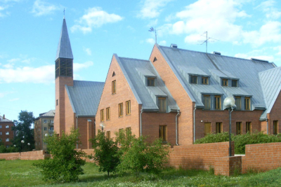 New construction of a church and cultural centre for the "Christuskirche" Omsk in Western Siberia by Schwieger Architects Göttingen.