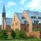 Neubau eines Kirchen- und Kulturzentrum für die "Christuskirche" Omsk in Westsibierien durch Schwieger Architekten aus Göttingen.