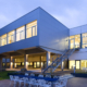 New reception building for the Max Planck Institute for Biophysical Chemistry and Dynamics by Schwieger Architects Göttingen.