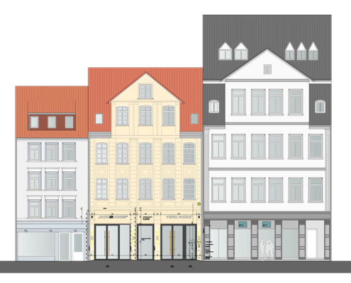 Remodelling/Redevelopment of Residential and Commercial Building Weender Straße 55 Göttingen