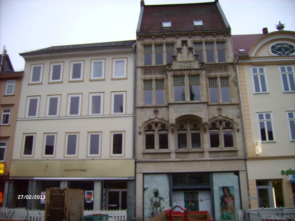 Conversion/refurbishment of residential and commercial buildings Weender Str. 22