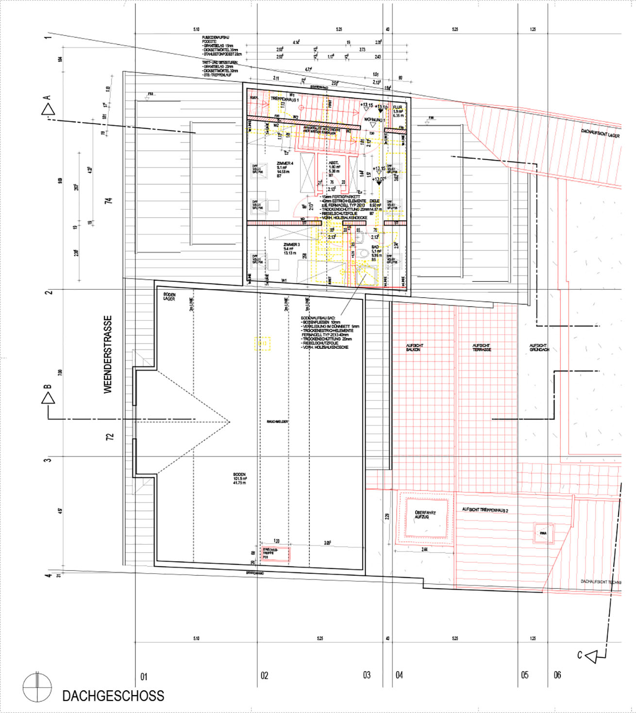 Umbau/Sanierung Wohn- und Geschäftshäuser Weender Strasse 72-74