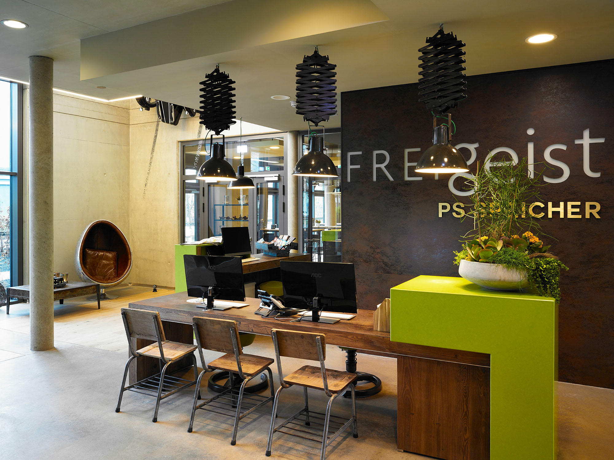 Rezeption Hotel FREIgeist, Einbeck am PS. Speicher