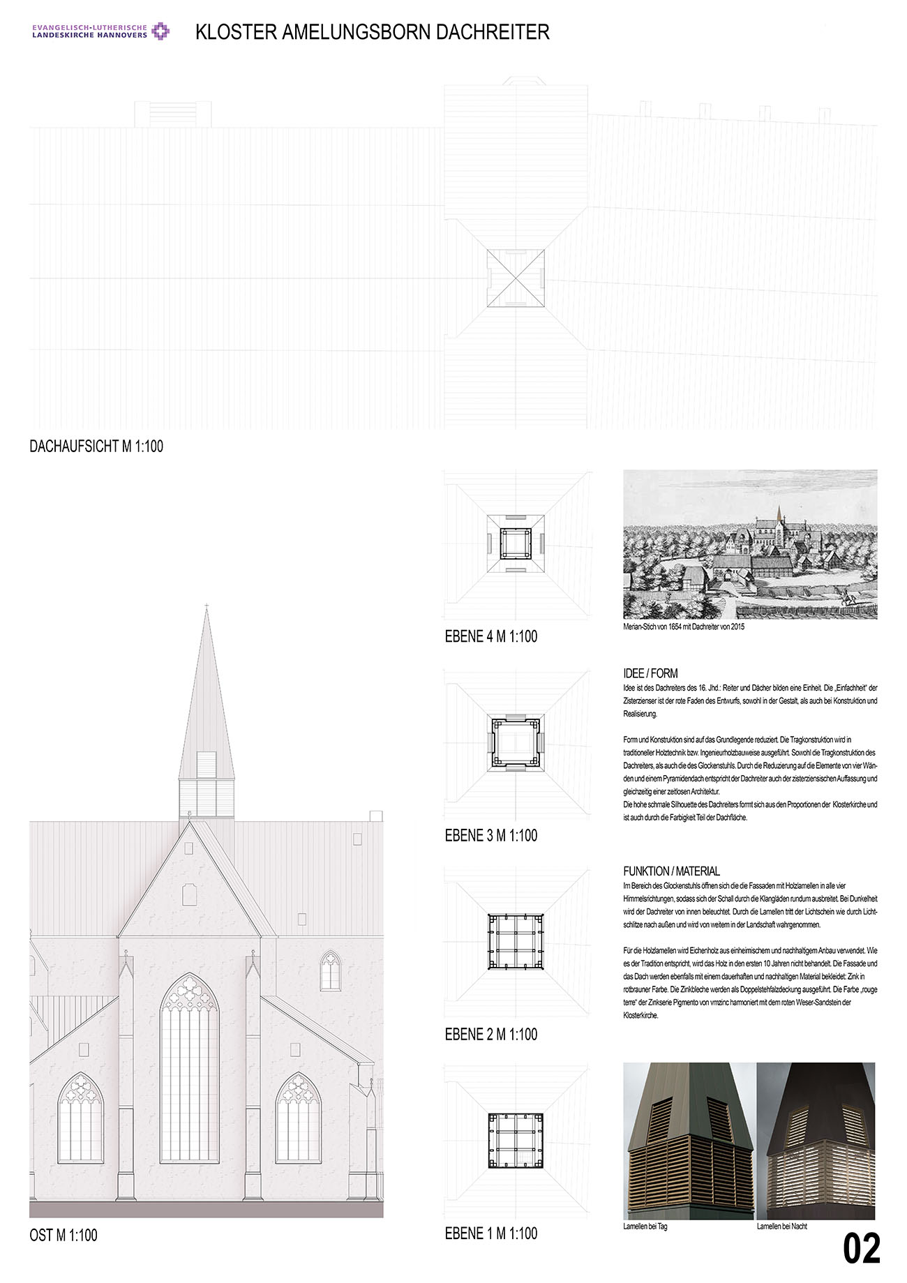 Wiedererrichtung eines Vierungsdachreiters auf der Klosterkirche Amelungsborn